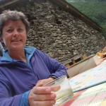 Scrabble on the terrace