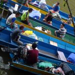 Boat drivers Mulu Borneo
